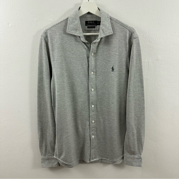 Ralph Lauren Other - 2/$20 Polo by Ralph Lauren Men's Knit Gray Shirt Size M